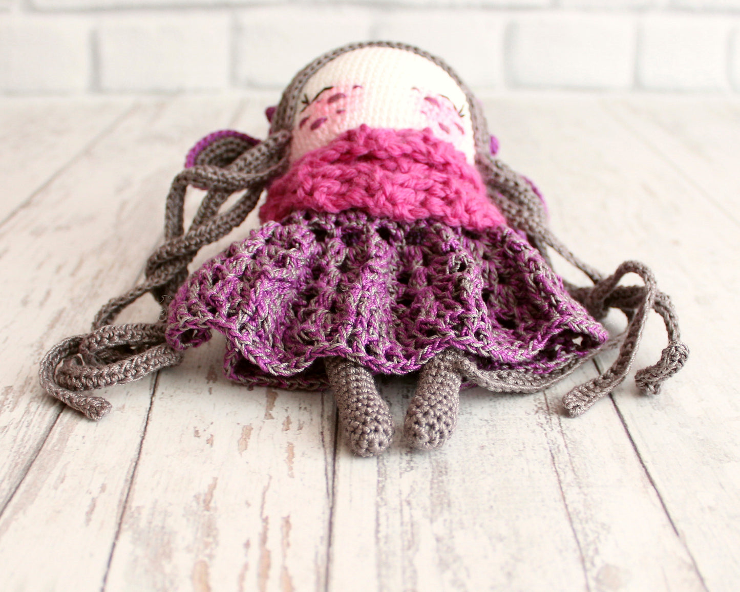 PATRÓN AMIGURUMI A CROCHET MUÑECA OVEJA