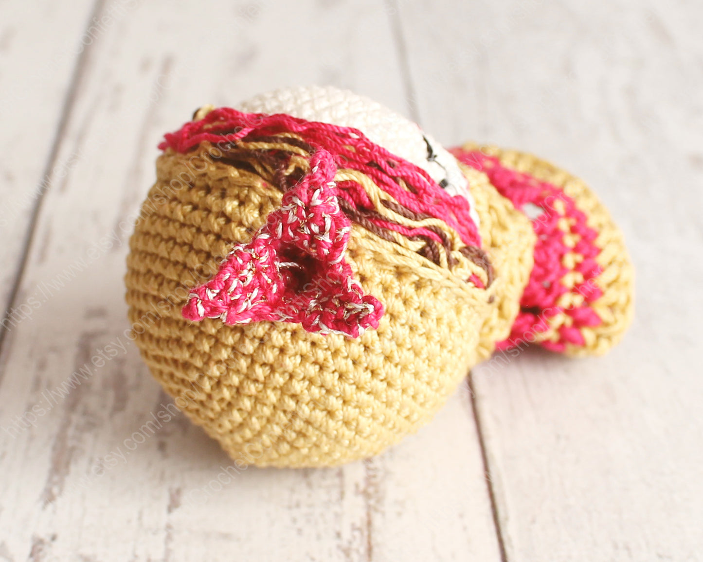 PDF Crochet Pattern Amigurumi Little Doll Princess ENGLISH
