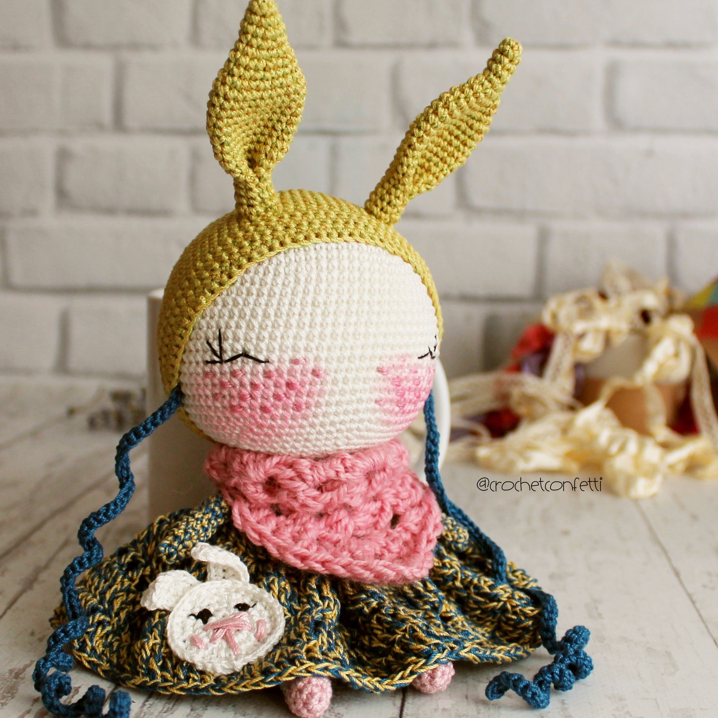 PDF SET Two Amigurumi Patterns, Amigurumi Rabbit, Amigurumi Little Red Fox, DIY Doll, Stuffed Toy, Crochet Gift Idea