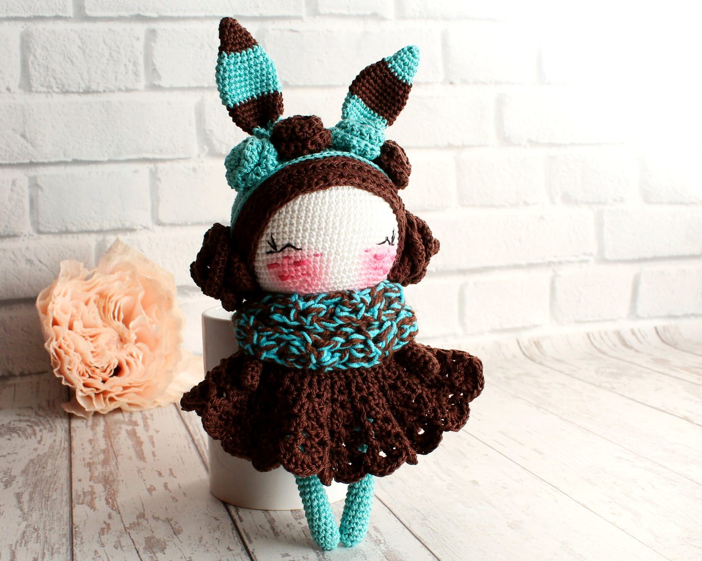 PDF SET Two Amigurumi Patterns, Crochet Rabbit, Amigurumi Unicorn, Crochet Doll Bunny, DIY Doll, Cute Toy Pattern, Handmade Gift