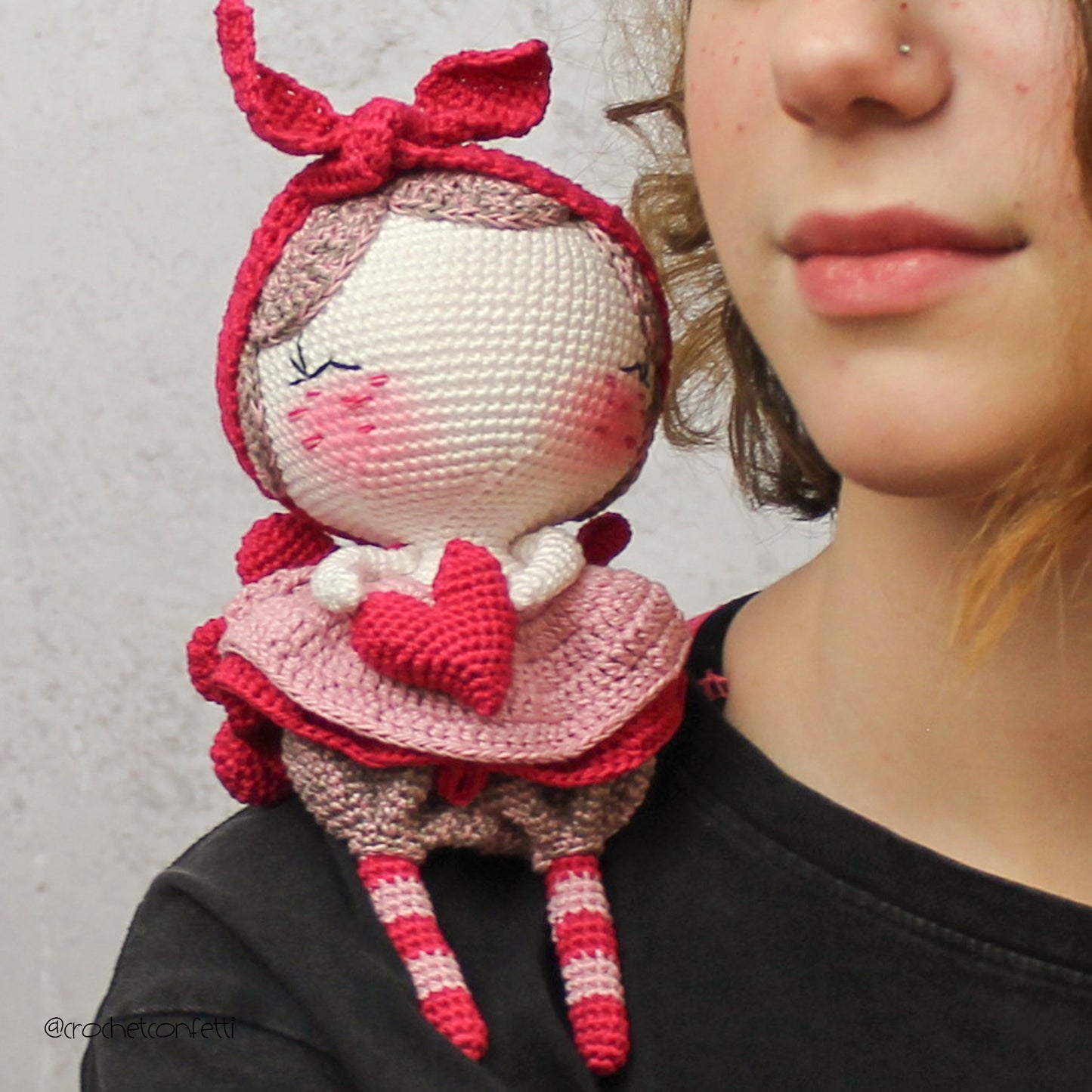 ANLEITUNG FÜR PUPPE VALENTINSENGEL