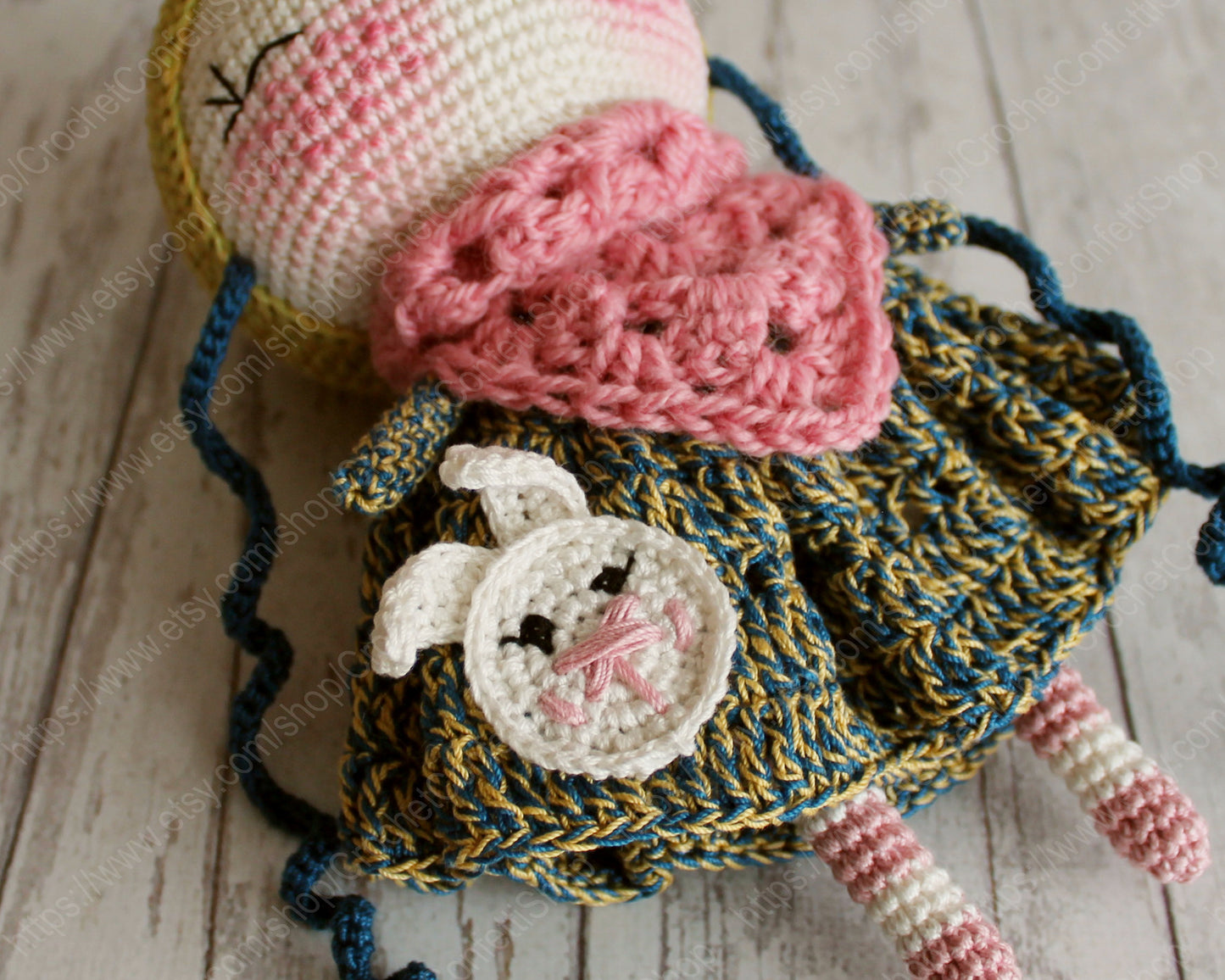 PDF SET Two Amigurumi Patterns, Amigurumi Rabbit, Amigurumi Little Red Fox, DIY Doll, Stuffed Toy, Crochet Gift Idea