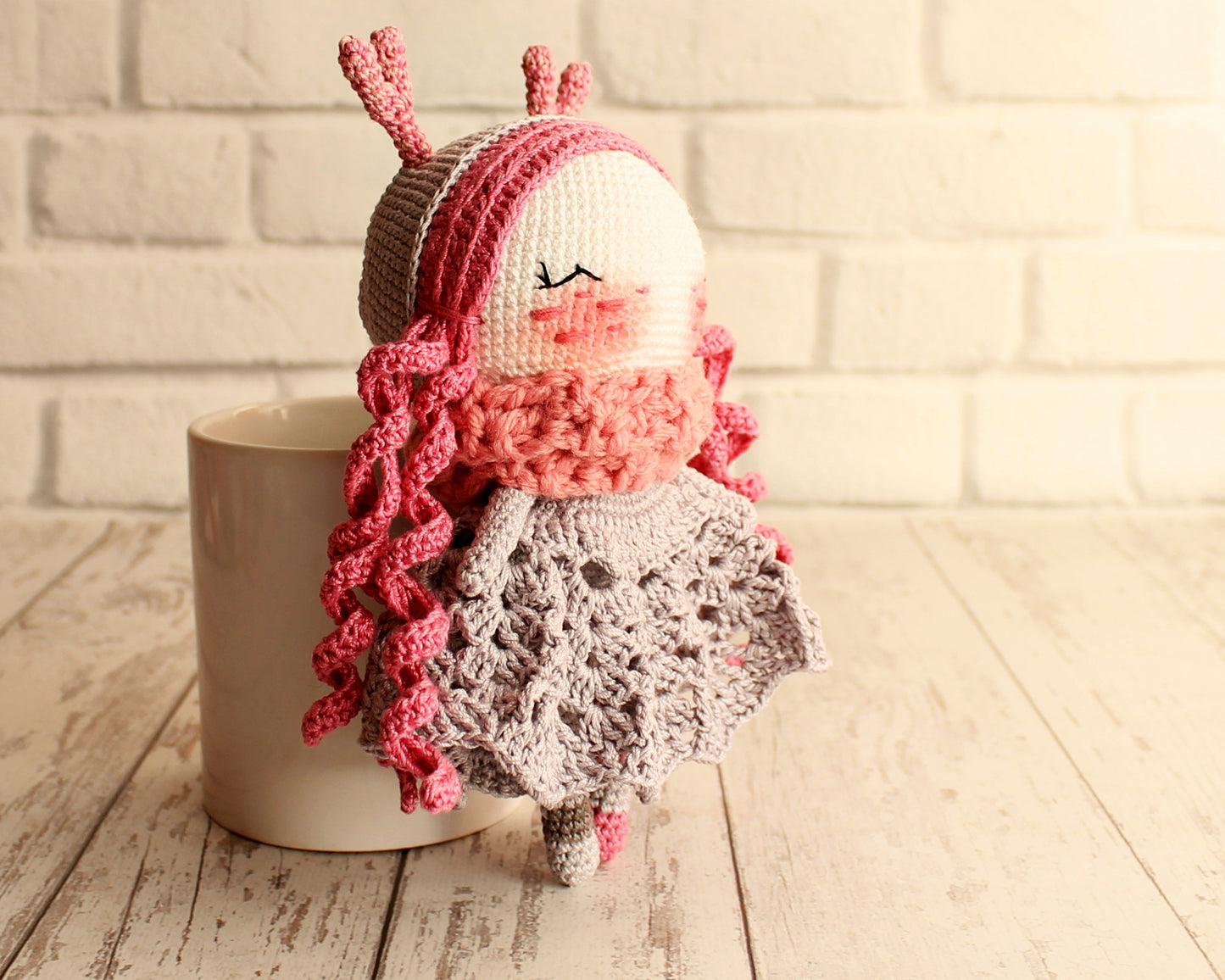 PATTERN Doll Deer, Crochet Amigurumi