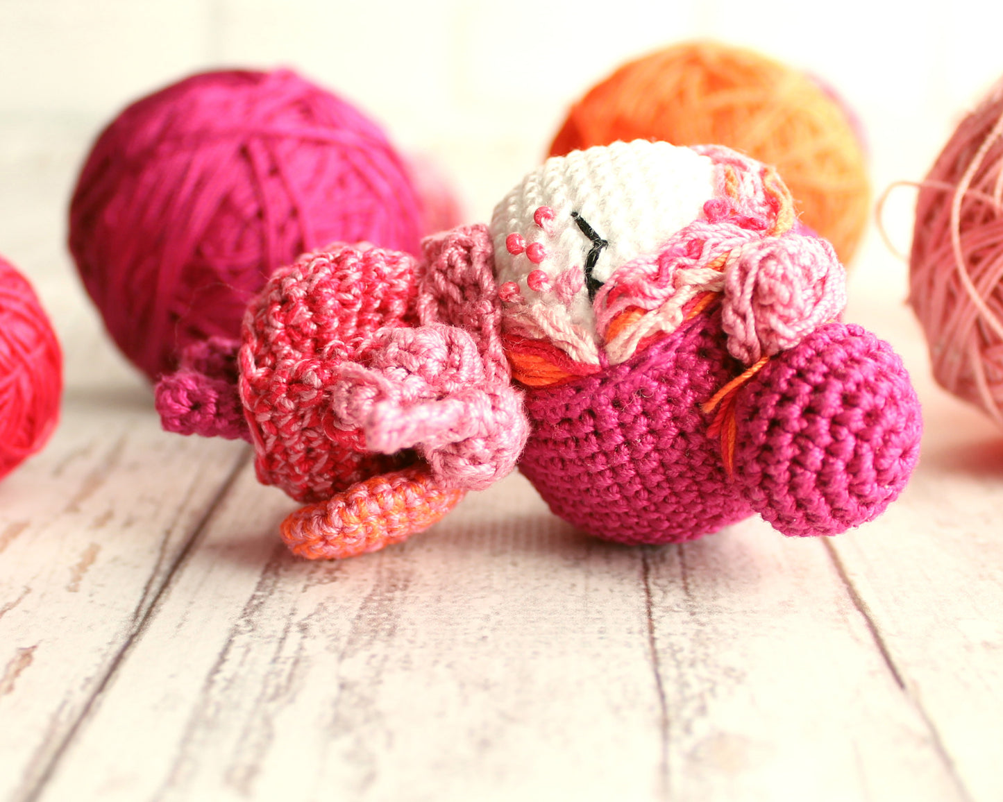 PDF SET Two Amigurumi Patterns, Crochet Unicorn, Amigurumi Little Fairy, DIY Doll, Best Girl Gift Idea, Cute Stuffed Toy