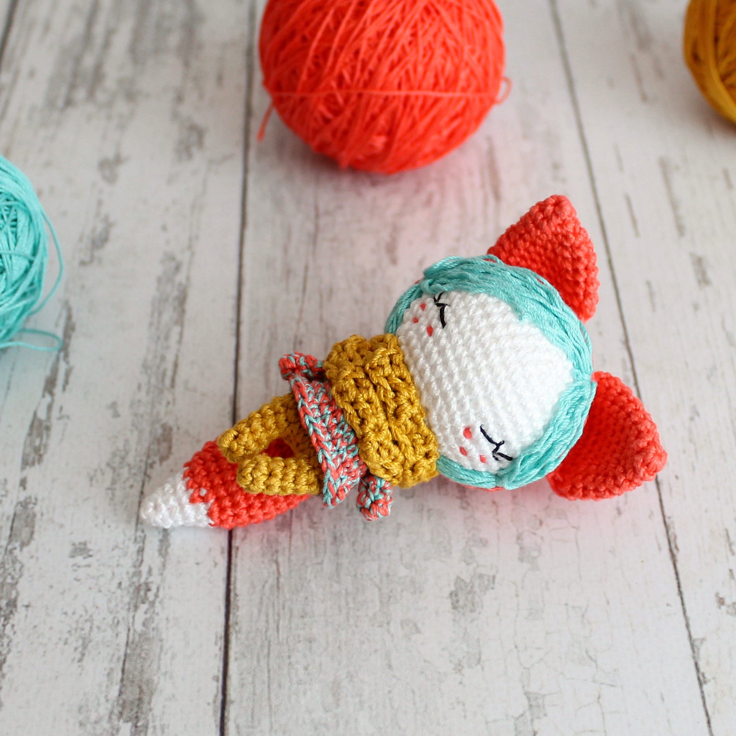 PDF SET Two Amigurumi Patterns, Amigurumi Rabbit, Amigurumi Little Red Fox, DIY Doll, Stuffed Toy, Crochet Gift Idea