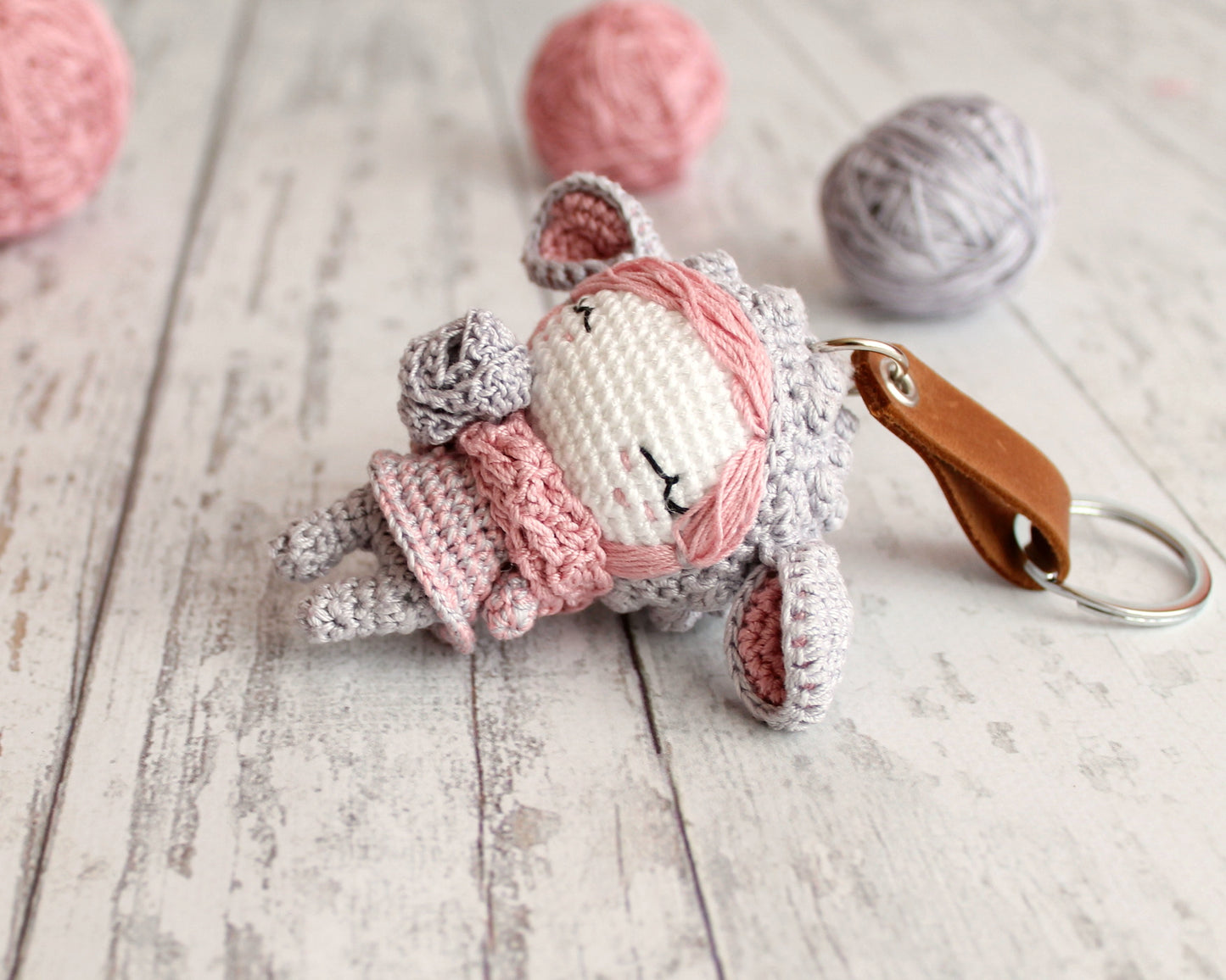 PDF Pattern Crochet Doll Sheep, Amigurumi Sheep Accessory, Crochet Doll Pattern, Toy Pattern Sheep 9 cm / 3.5 "