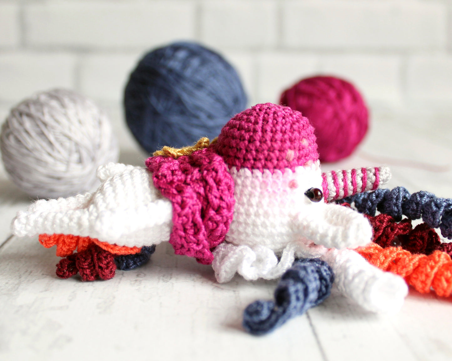Pattern Crochet Little Unicorn, Crochet Amigurumi Pattern English