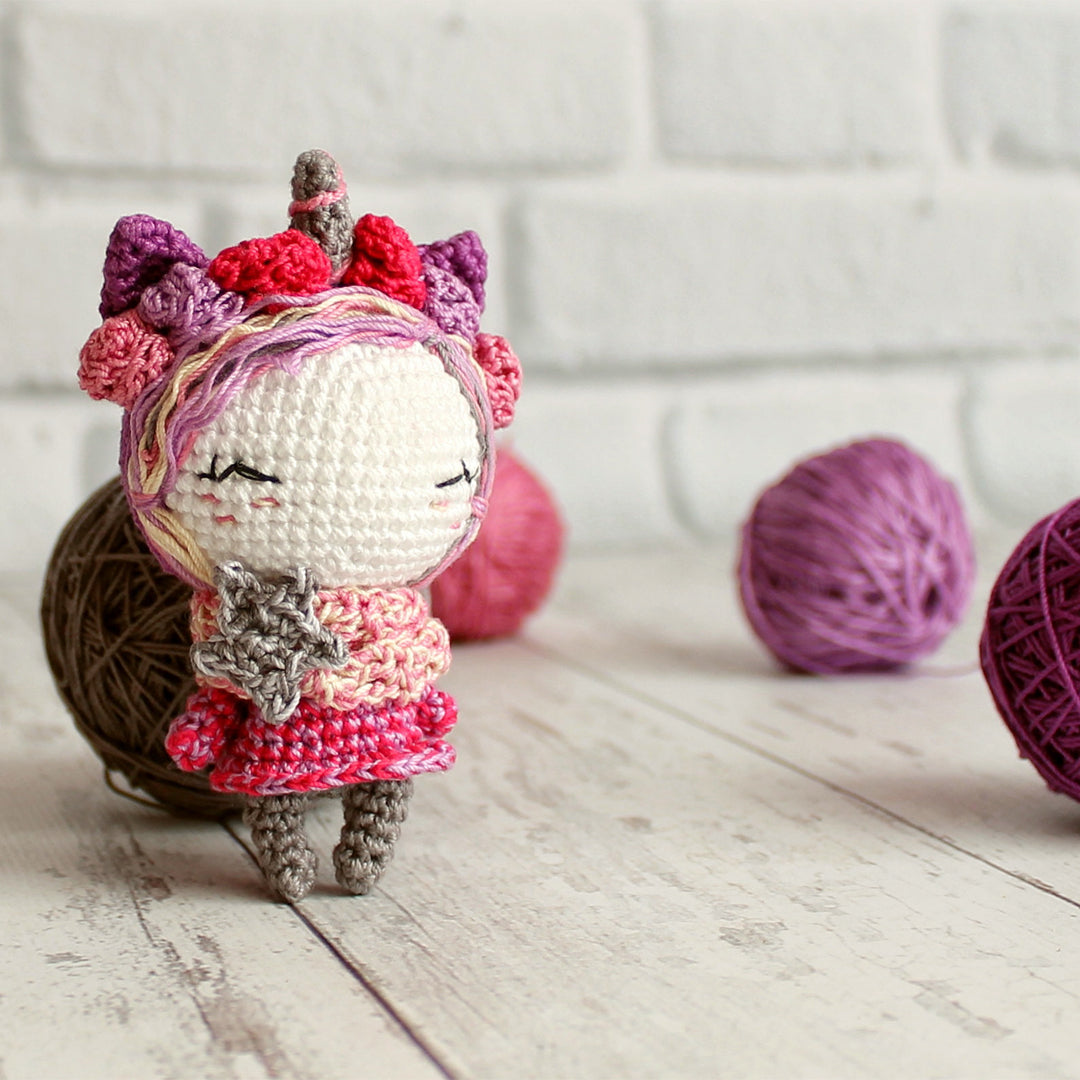 Patron Petite Poupée Licorne FRANCAIS