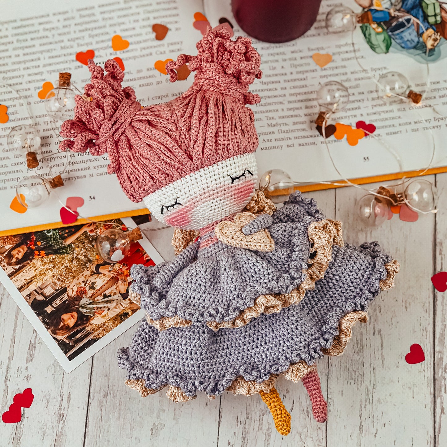 crochet pattern amigurumi angel