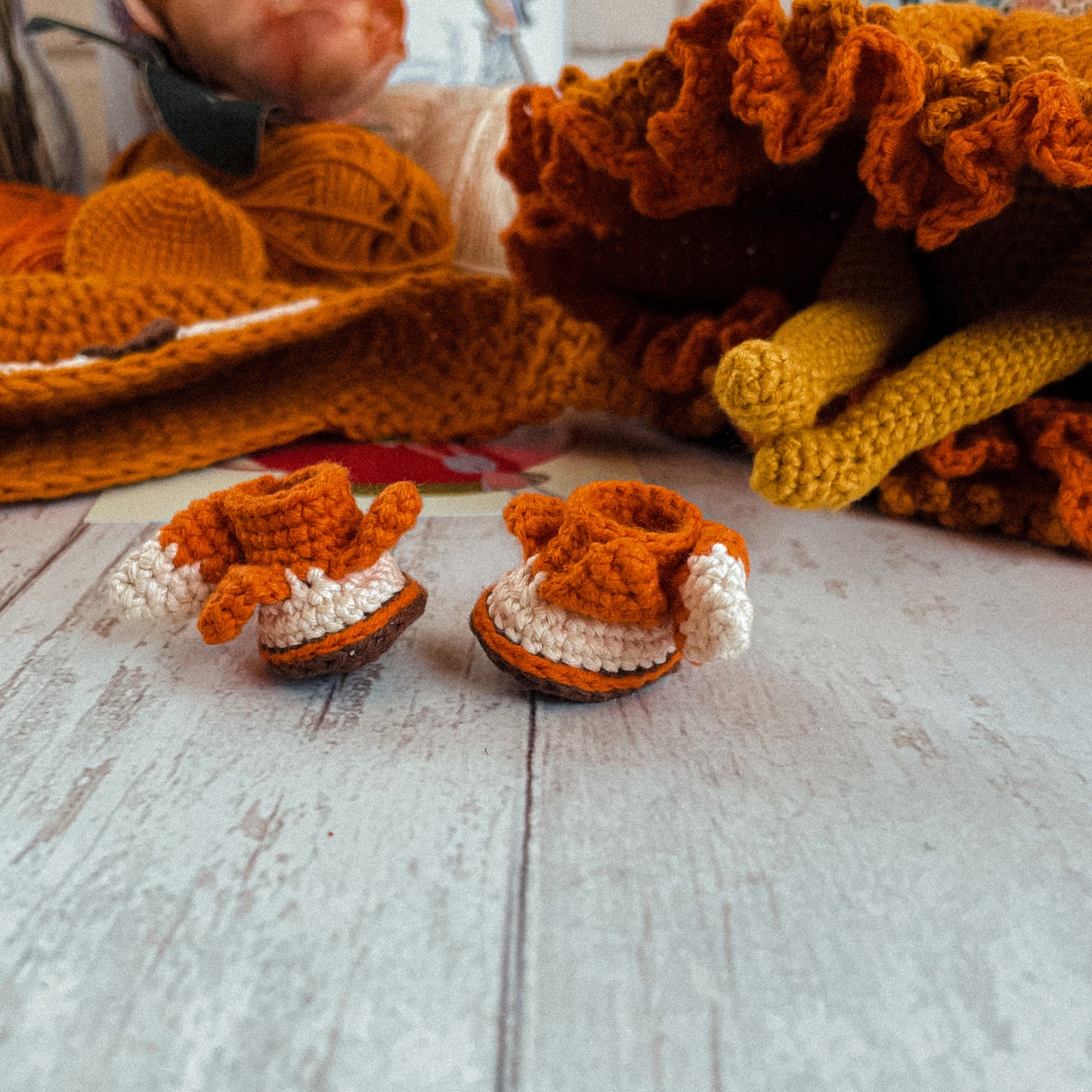 PDF Crochet PATTERN Amigurumi Doll Cute Fox English