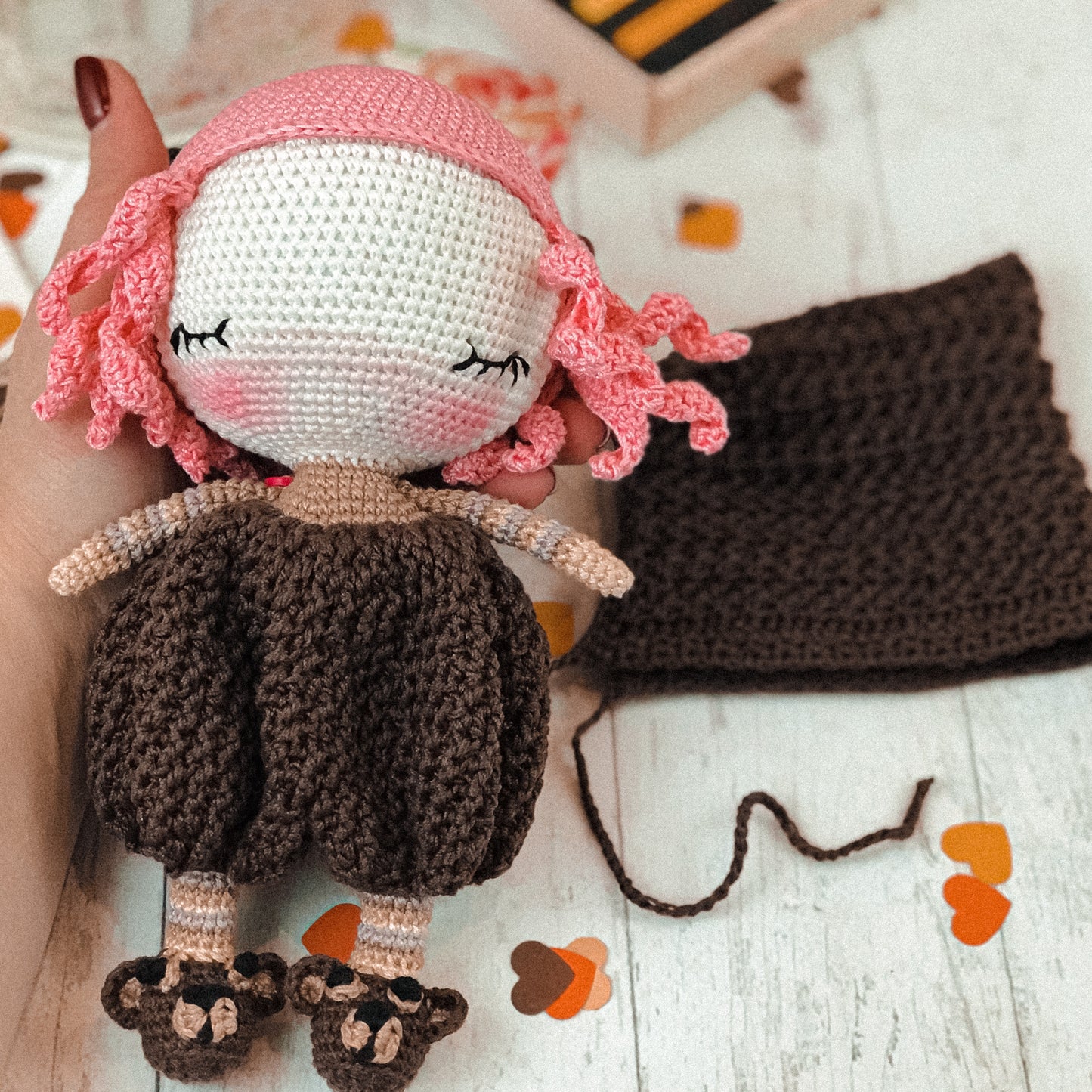 PDF PATTERN Amigurumi Sleepy Bear English
