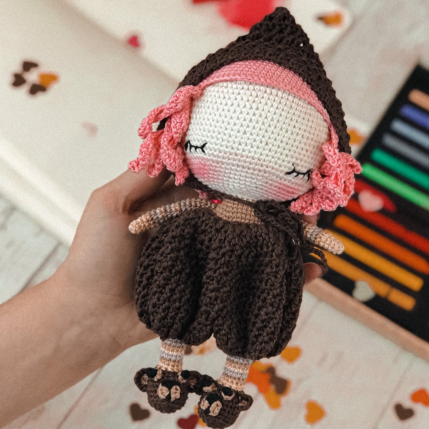 PDF PATTERN Amigurumi Sleepy Bear English