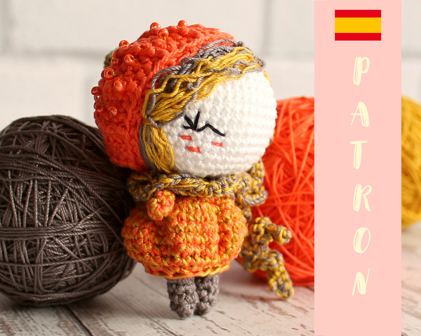 PDF Patrón de la pequeña muñeca calabaza ESPANOL