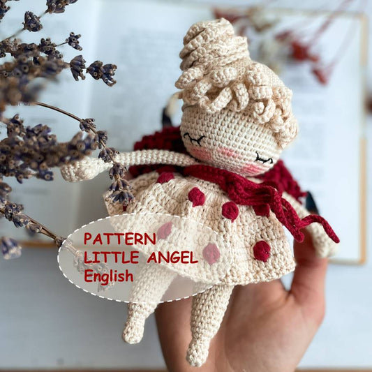 PDF Pattern crochet Little Angel ENGLISH