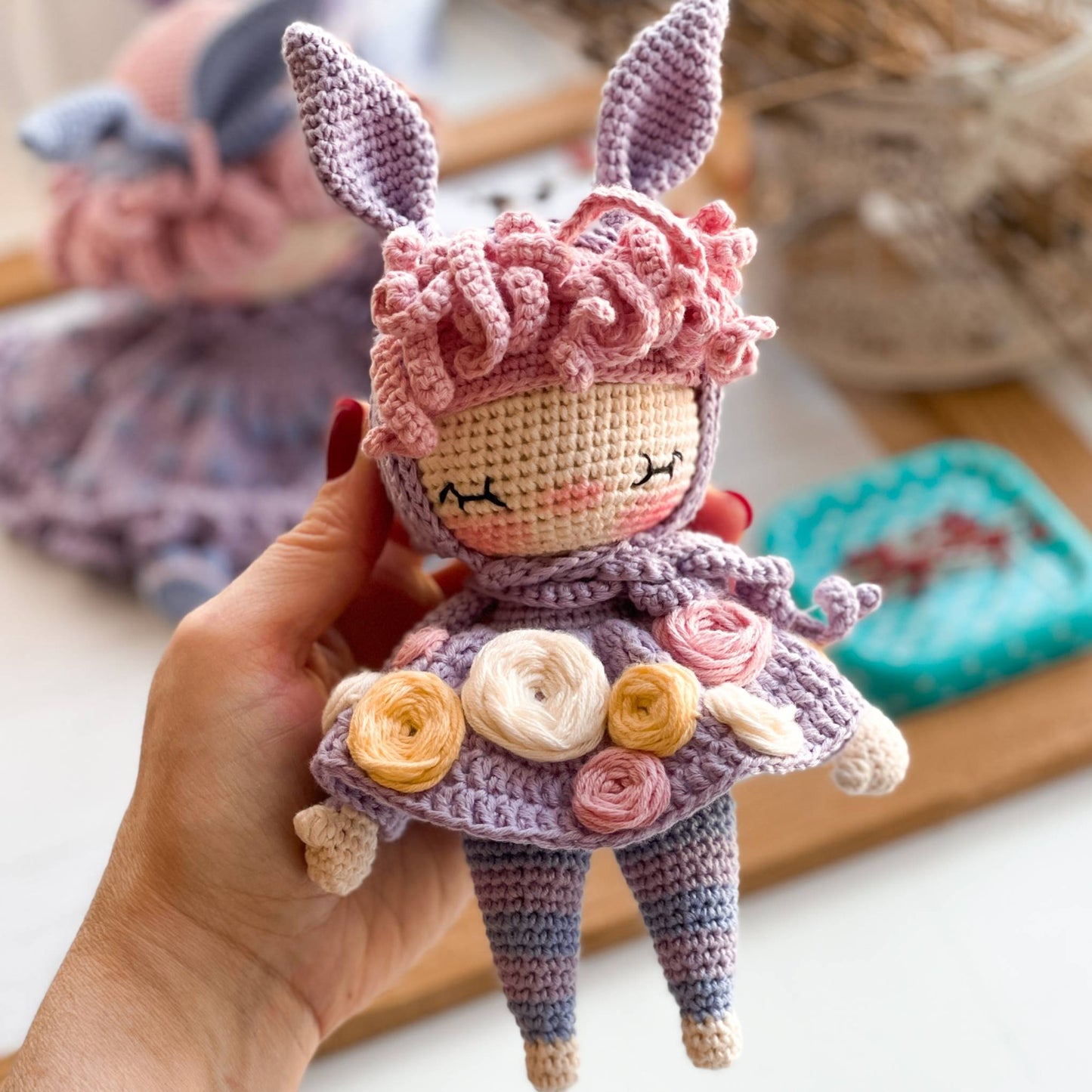 PDF Pattern crochet Little Bunny ENGLISH