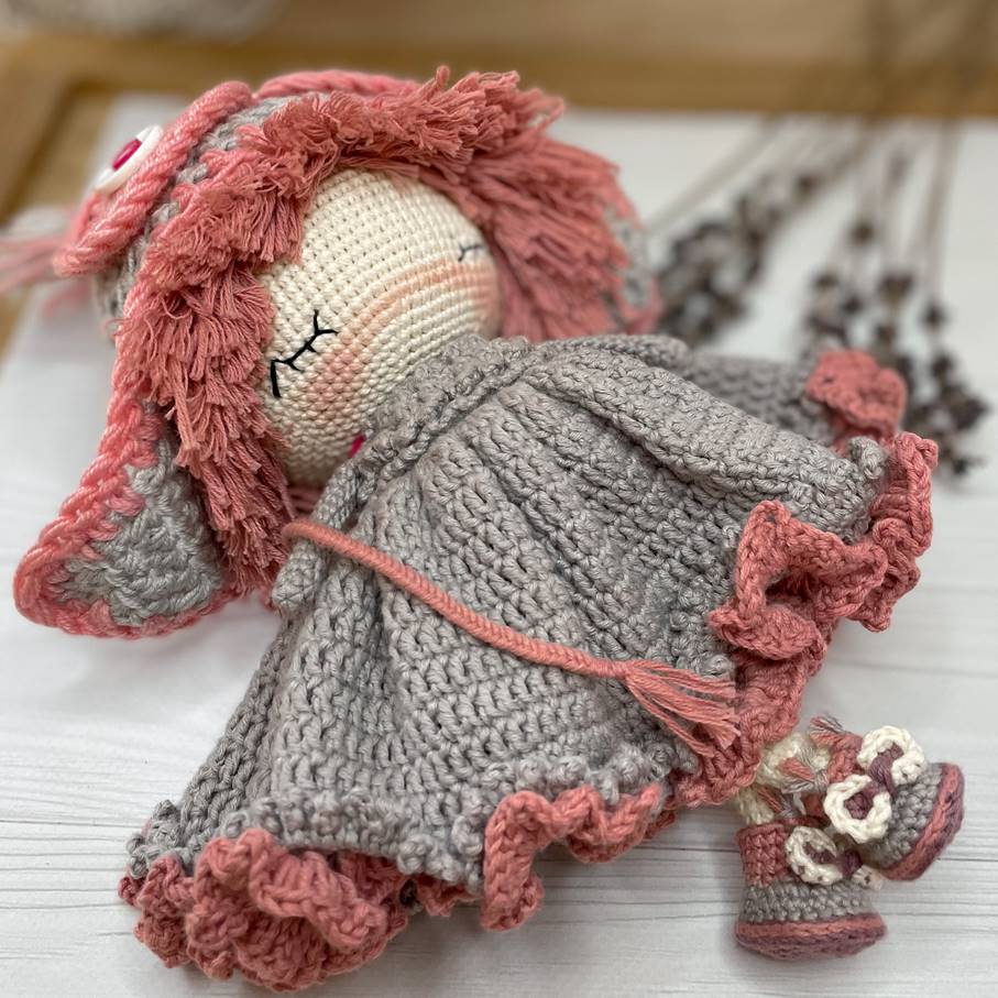 PDF Crochet PATTERN Amigurumi Doll Cute Owl ENGLISH