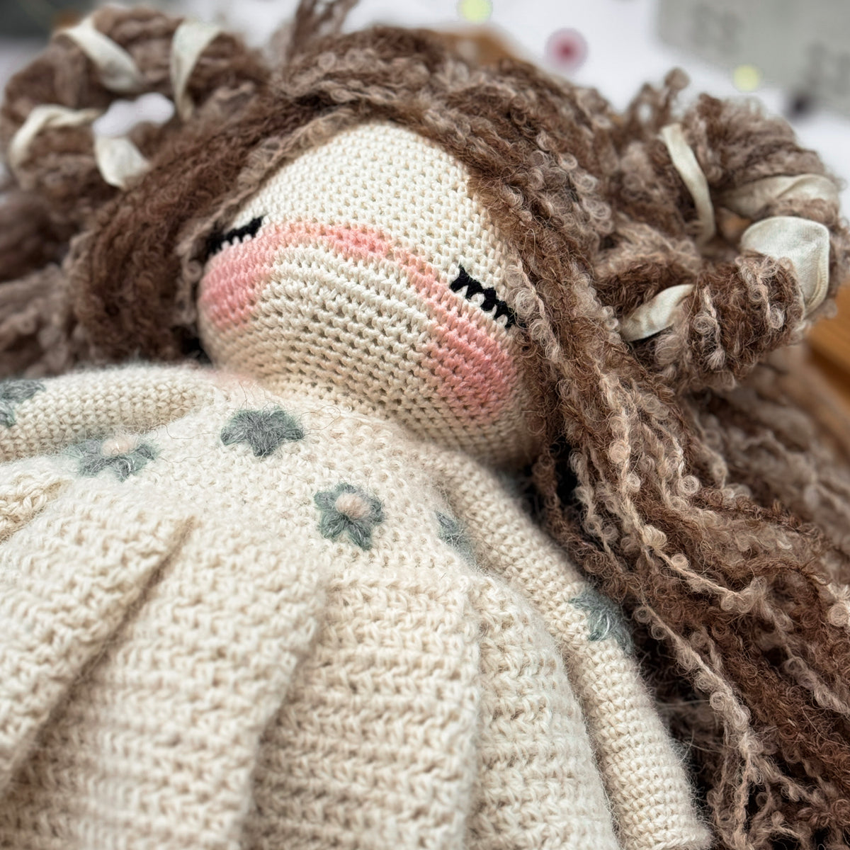 PDF Cozy Sheep Doll Crochet Pattern, Amigurumi Doll Pattern, Stuffed Toy Crochet, Handmade Gift Idea