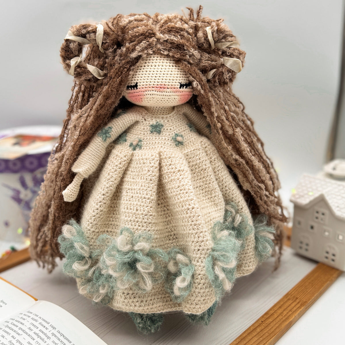 PDF Cozy Sheep Doll Crochet Pattern, Amigurumi Doll Pattern, Stuffed Toy Crochet, Handmade Gift Idea