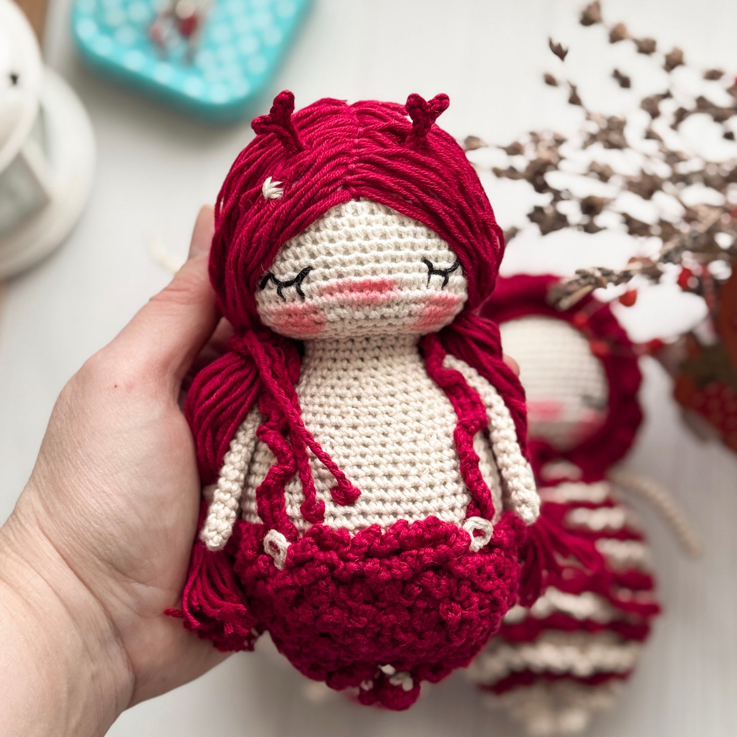 PDF Crochet PATTERN Valentine’s SET - 3 Amigurumi Patterns in One Bundle: Valentine’s Angels - Holiday Crochet Tutorials, Stuffed Toy ENGLISH