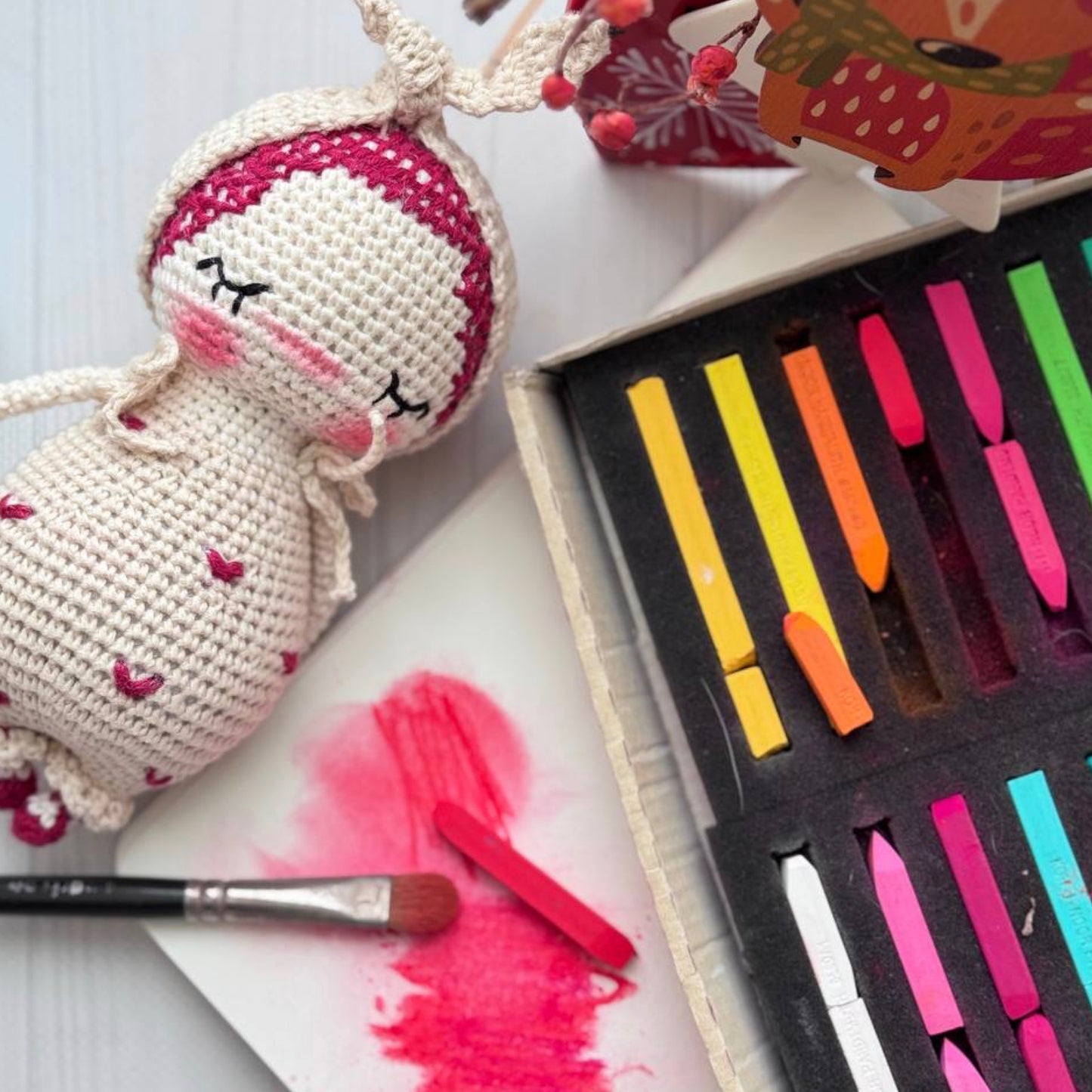 PDF Crochet PATTERN Valentine’s SET - 3 Amigurumi Patterns in One Bundle: Valentine’s Angels - Holiday Crochet Tutorials, Stuffed Toy ENGLISH