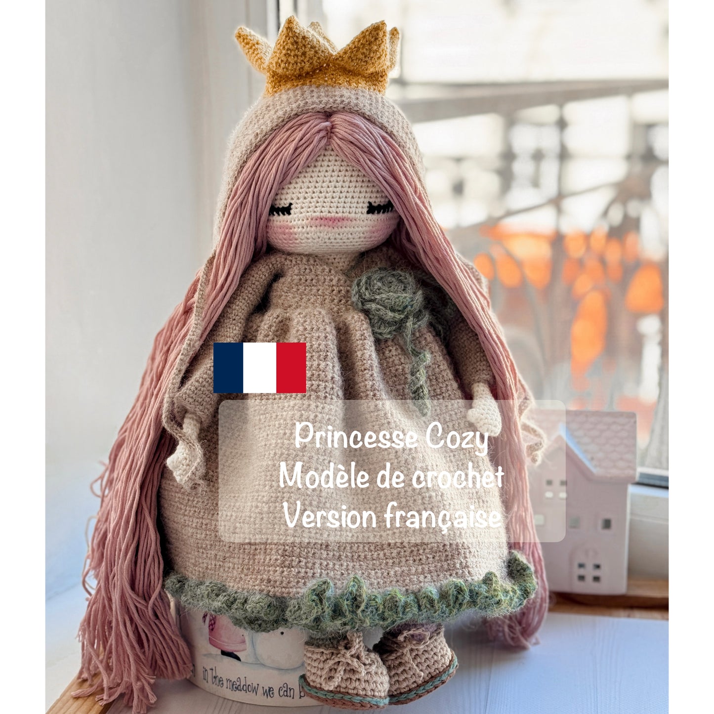 PDF Princesse Cozy Modèle de crochet Version française