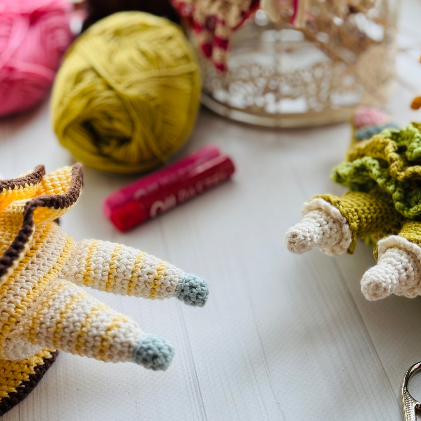 PDF Crochet Pattern 2-in-1 Butterfly & Bee Doll, Amigurumi Toy, Insect Doll, Cute Handmade Gift ENGLISH