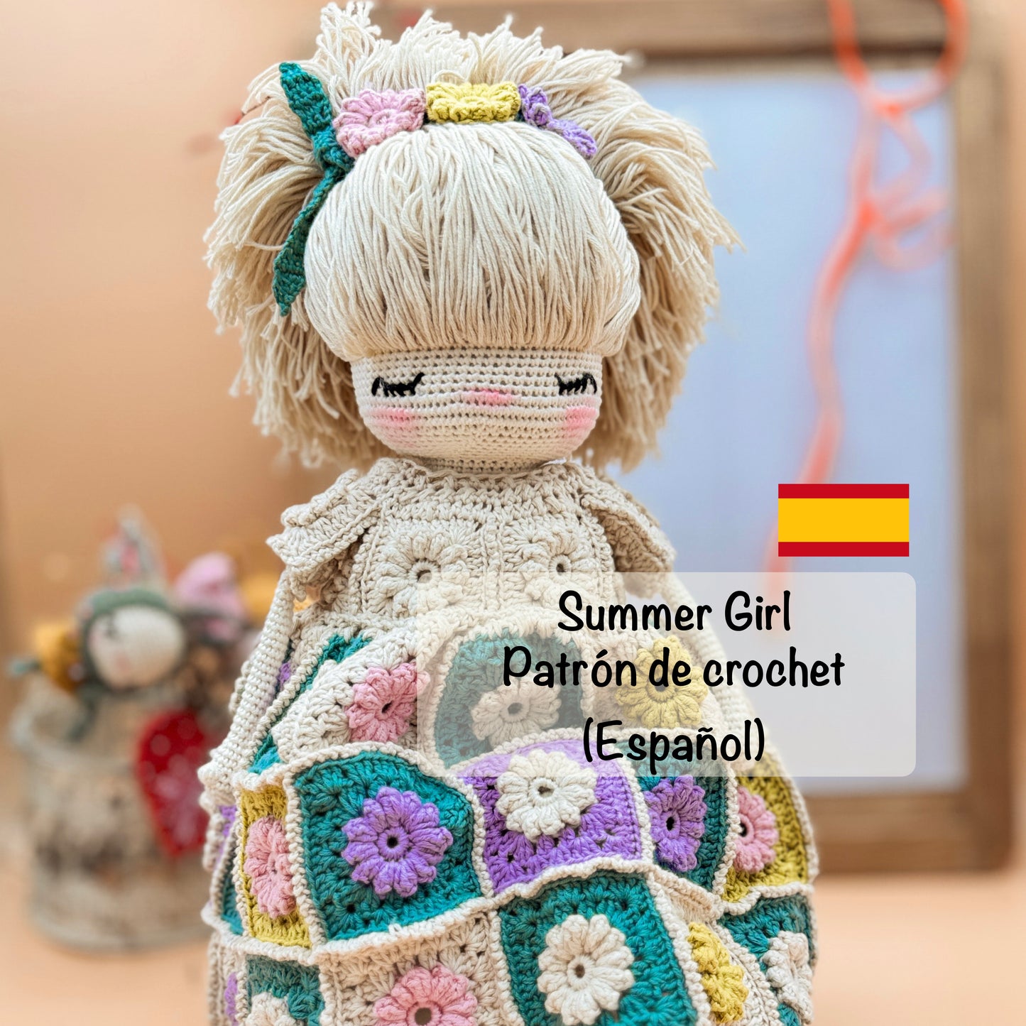 PDF Summer Girl Patrón de crochet Español