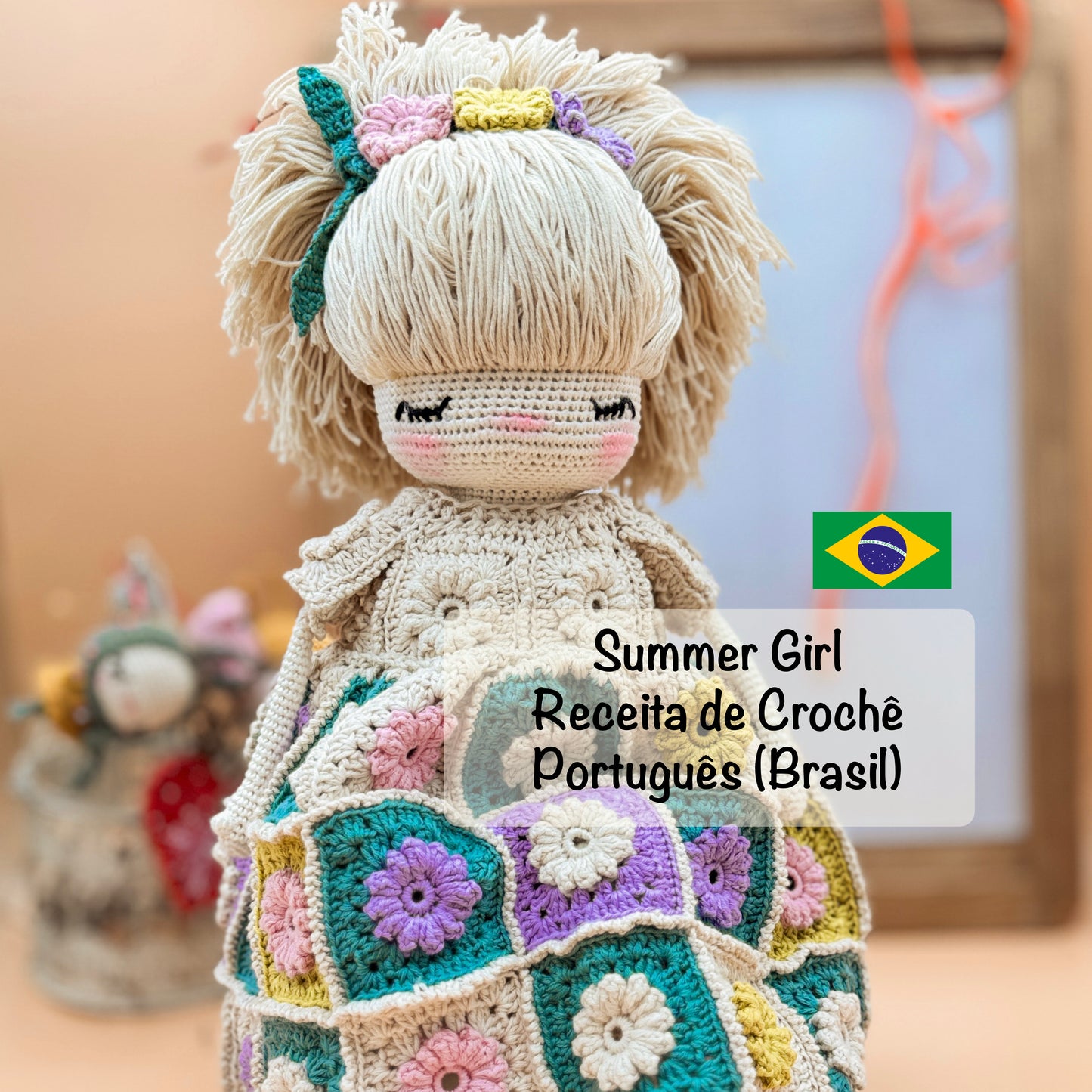 PDF Summer Girl Receita de Crochê Português (Brasil)