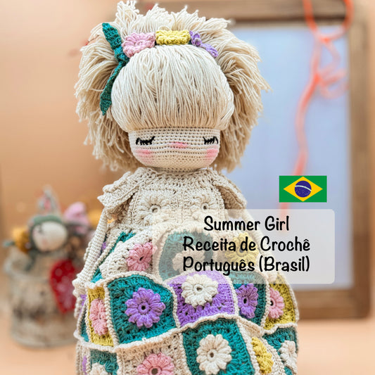 PDF Summer Girl Receita de Crochê Português (Brasil)