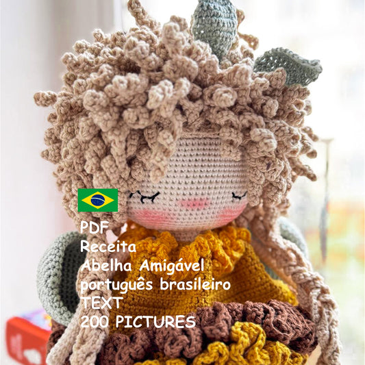 PDF Receita Abelha Amigável português brasileiro - Tutorail with 200 pictures