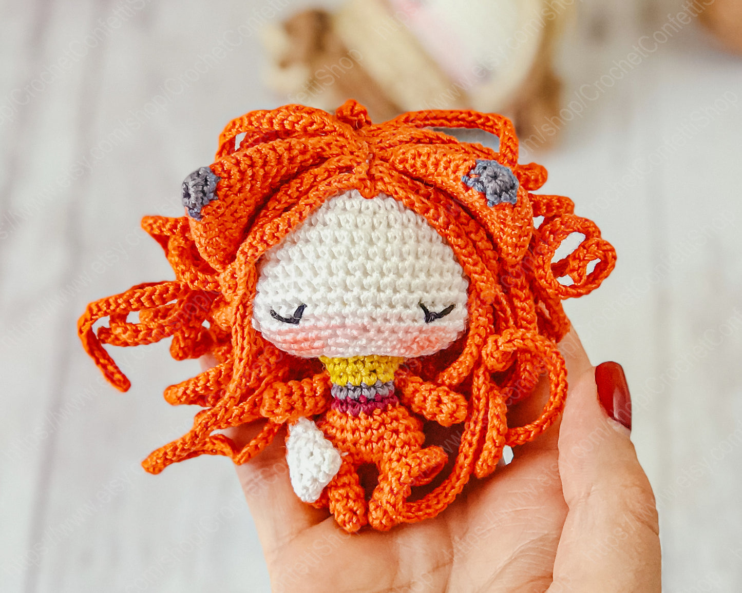 PDF Pattern Crochet Amigurumi Little Sleepy Fox and Sleepy Sheep English