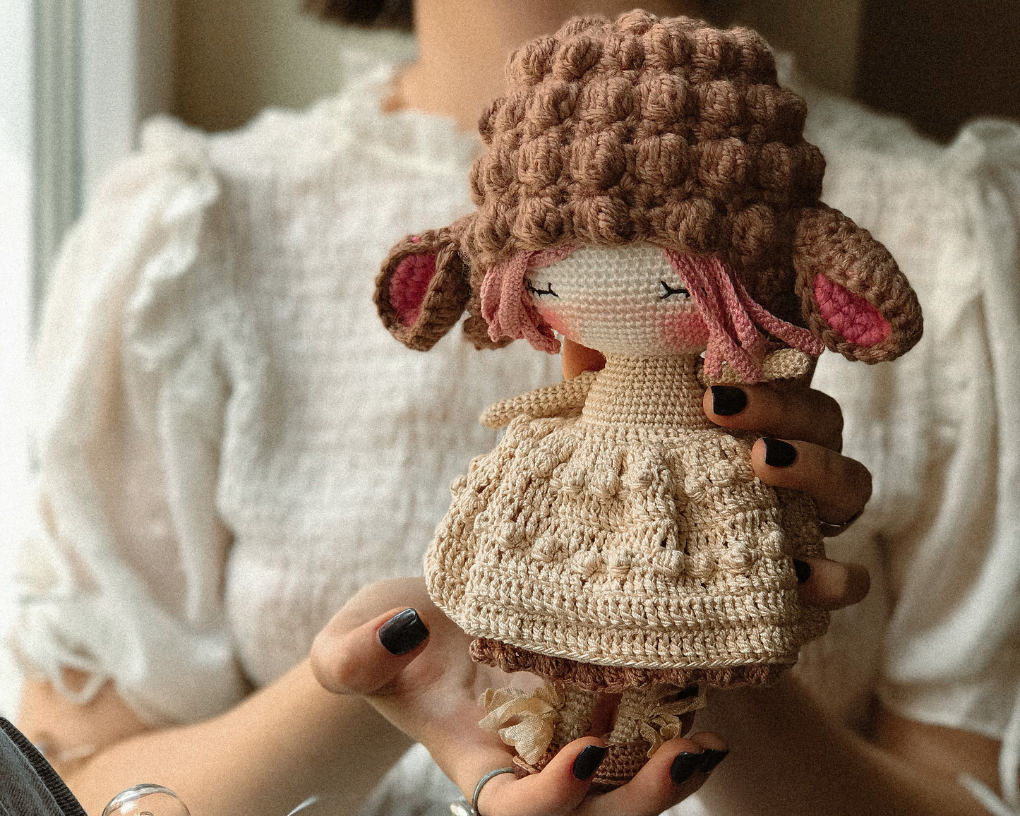 PDF PATTERN Crochet Amigurumi Doll Cute Sheep ENGLISH