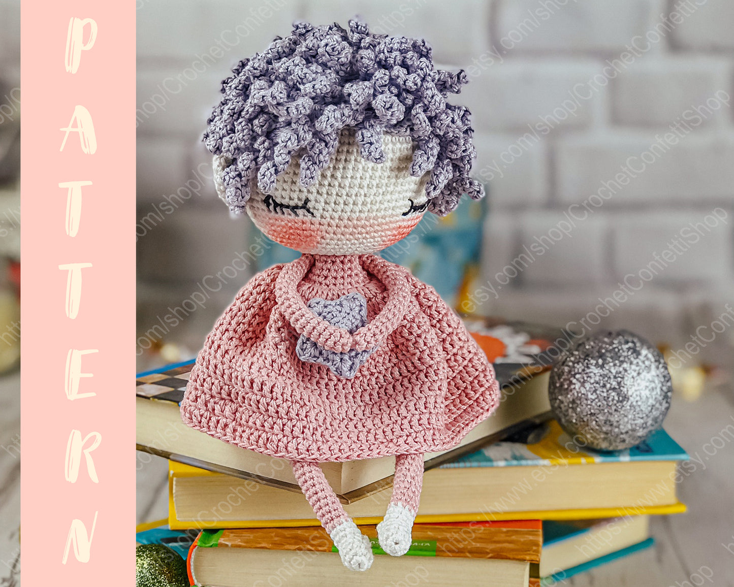 PDF PATTERN Crochet Amigurumi Little Angel