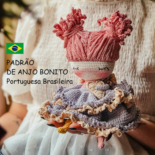 PDF PADRÃO DE ANJO BONITO Portuguesa Brasileira