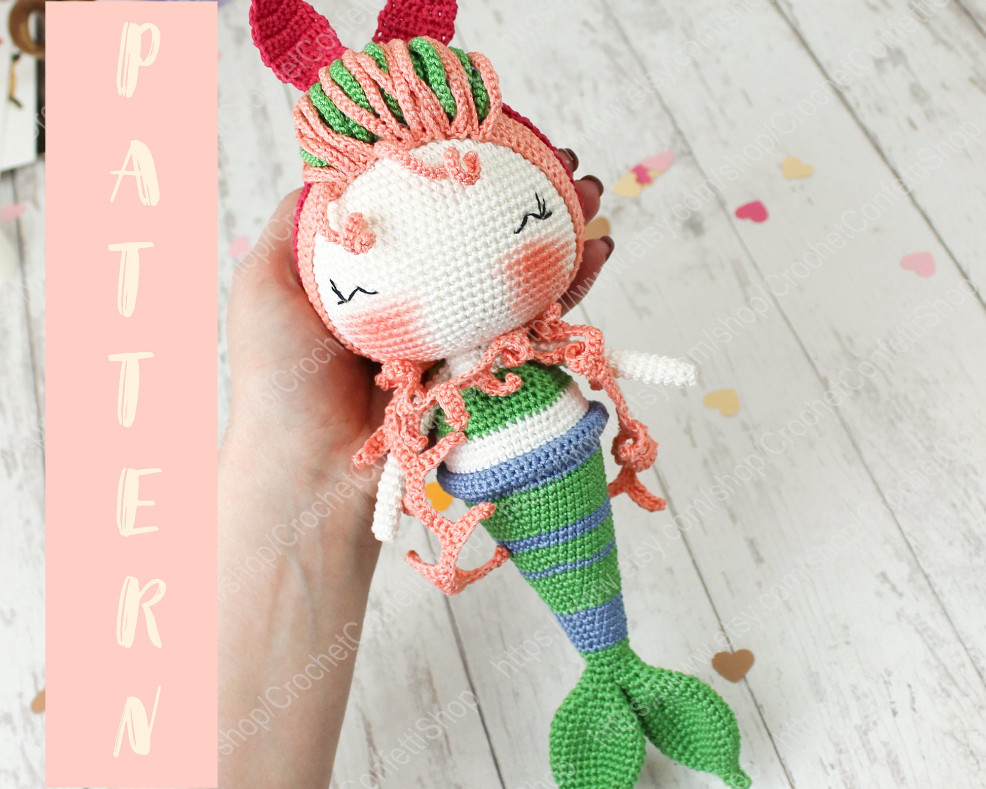 Crochet Pattern Amigurumi Doll