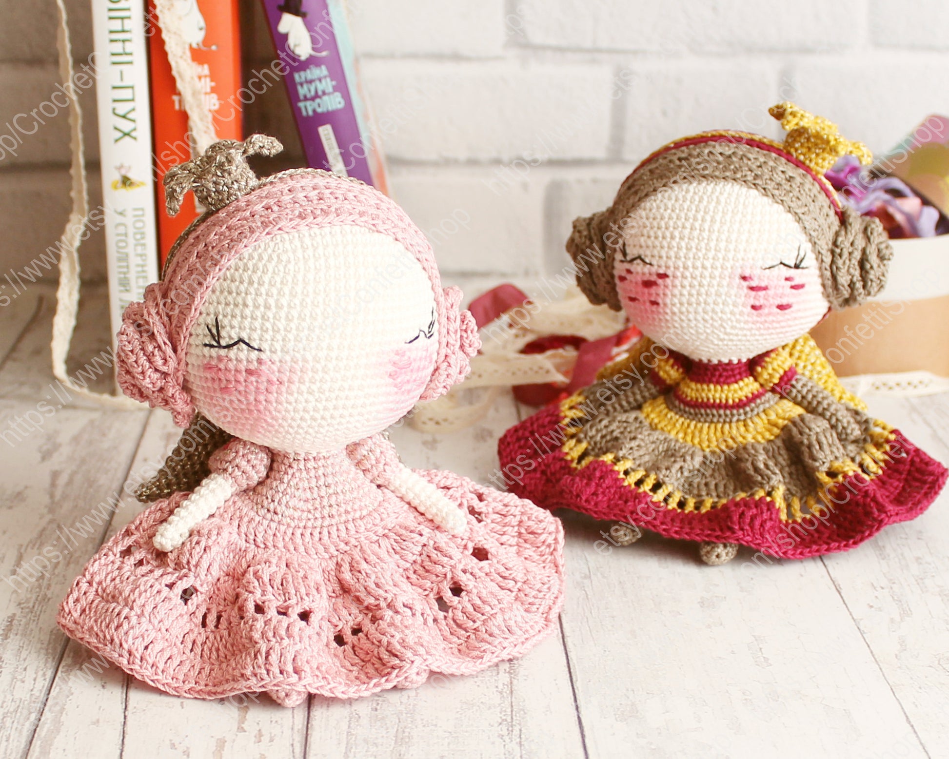 Singing Teacher  Princess Crochet Doll - Amigurumi Princess Dolls, Pr –  Trinity Collective