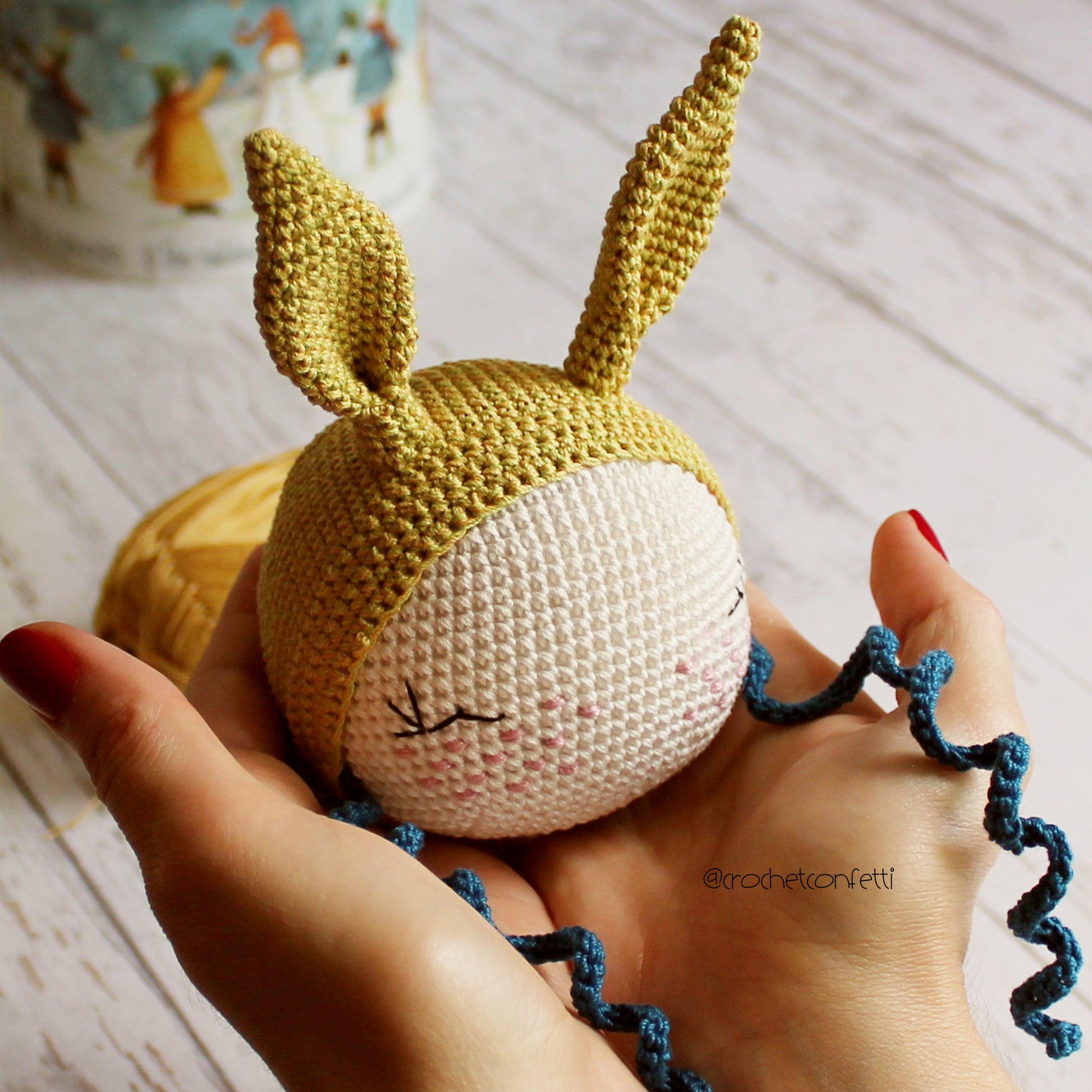BUNNY Crochet PATTERN Rabbit Amigurumi Plushie Soft Plush 