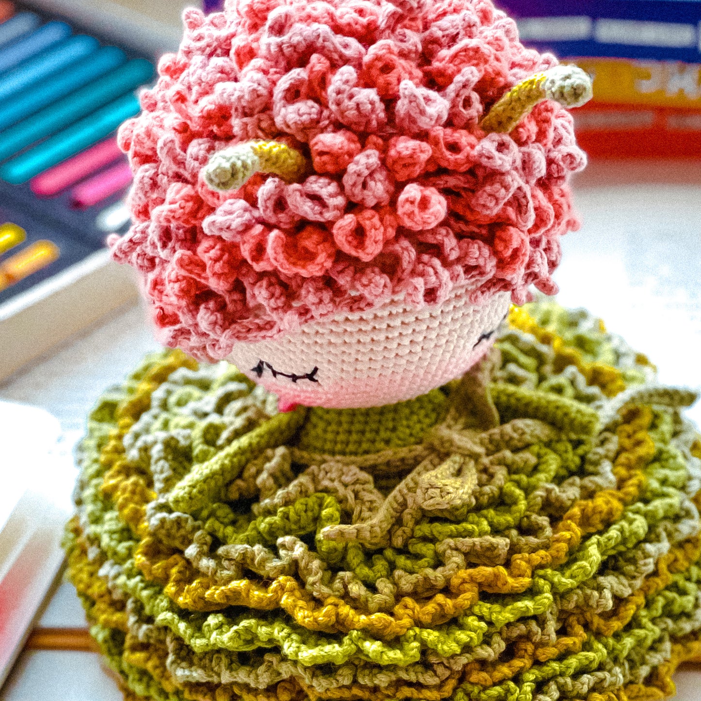 PDF Crochet PATTERN Amigurumi Doll Cute Butterfly ENGLISH
